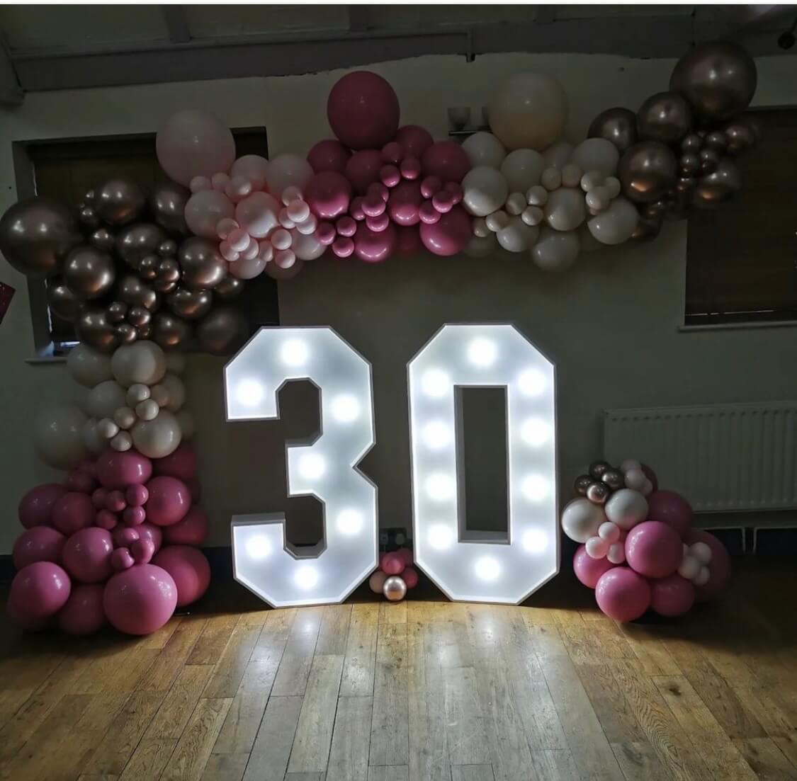 21st Birthday Light Up Numbers
