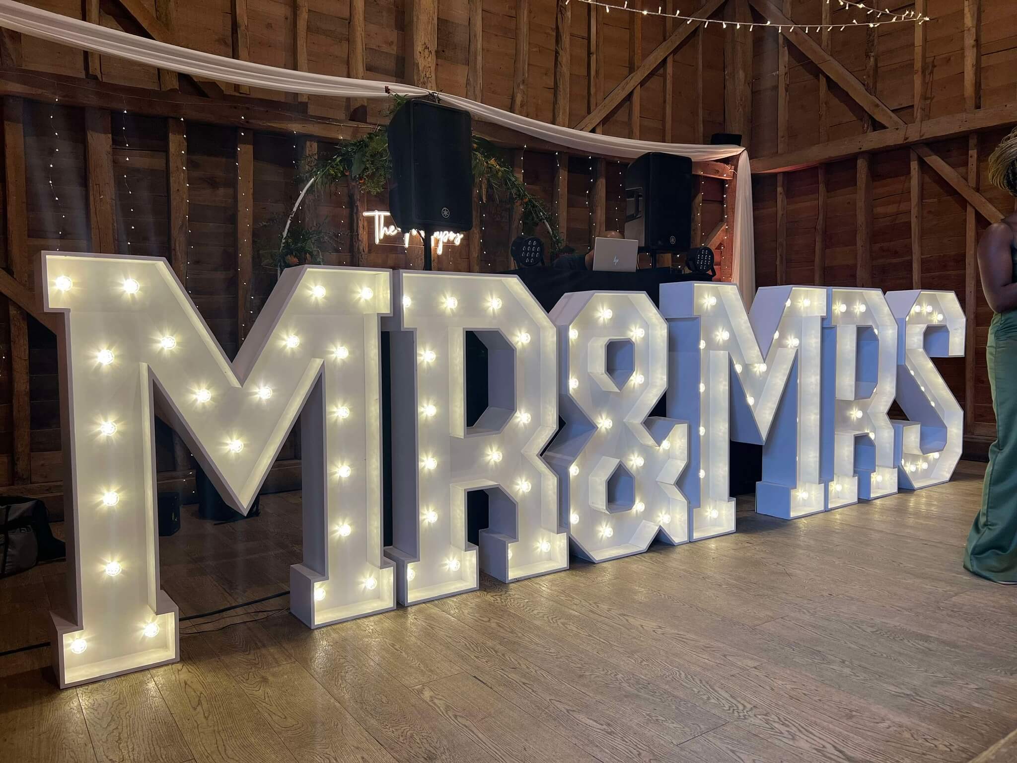 LED Numbers & Letters Hire